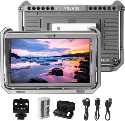 Monitor video 6pulg 2000Nits Full HD tactil con HDMI 4K