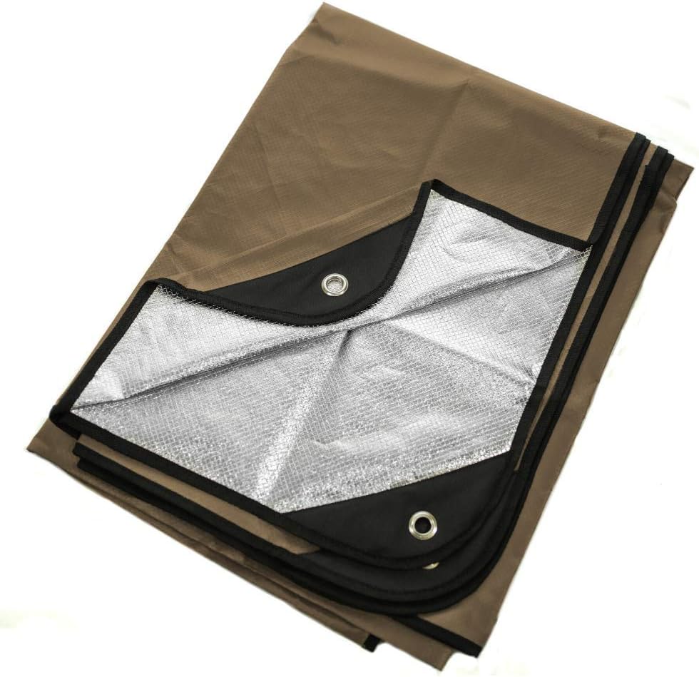 Manta térmica reutiliz. 60x82" 3 capas impermeable