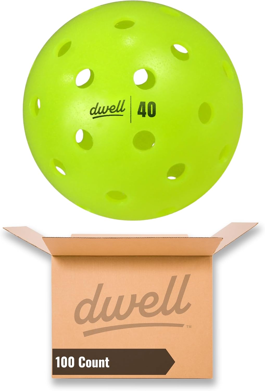 Pelotas pickleball 40 agujeros resistentes grietas