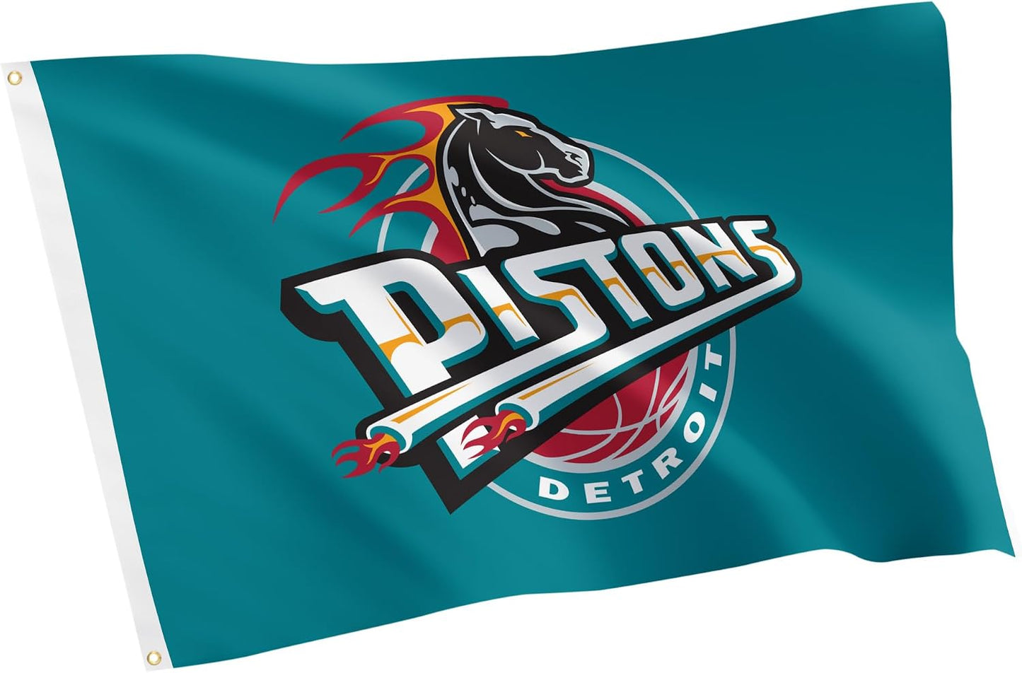 Bandera Detroit Pistons NBA 3x5ft poliéster