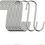 100 Ganchos S Acero Inox Reutiliz. para Cocina Armario