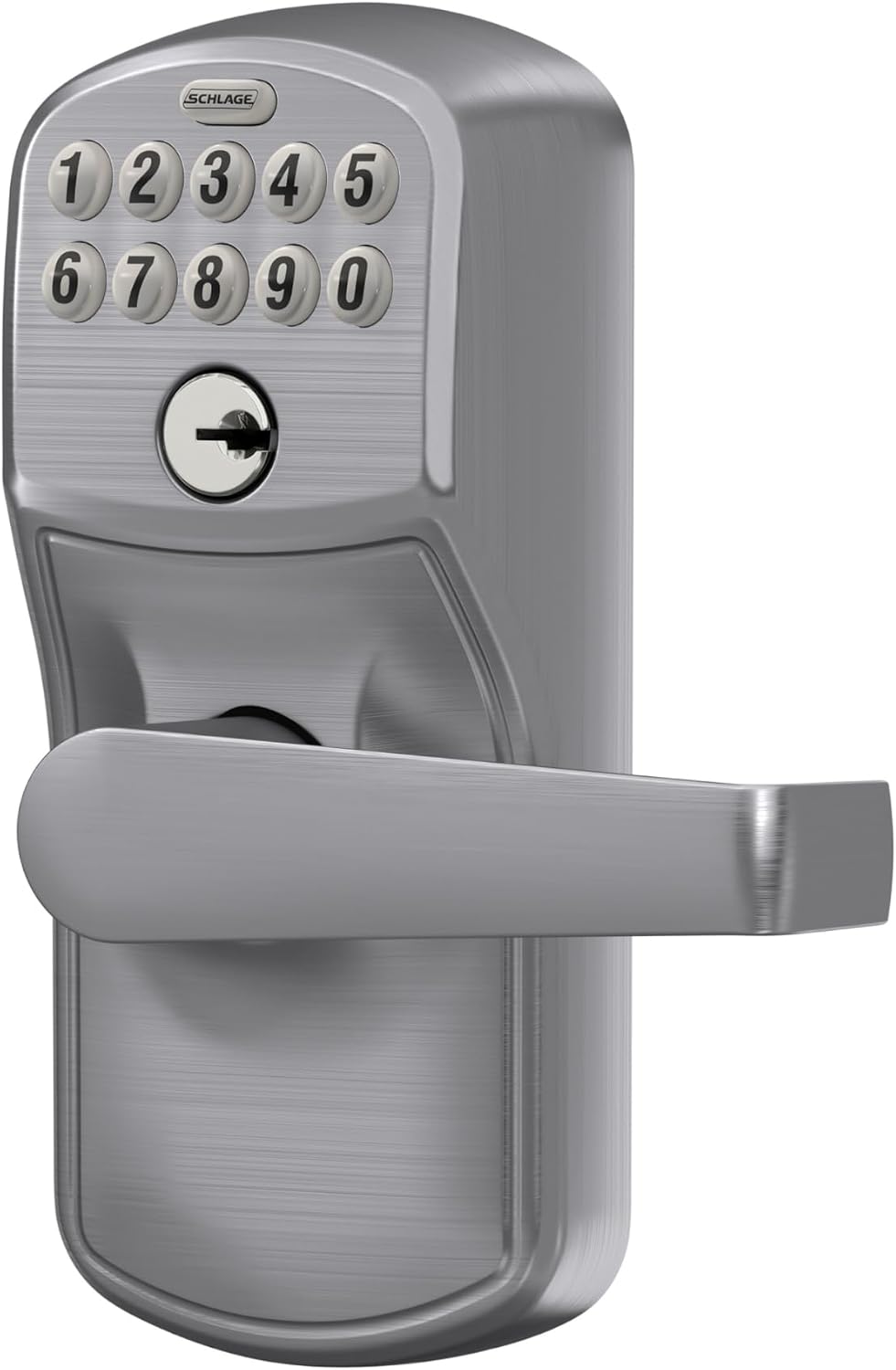 Entrada teclado Flex-Lock estilo Elan cromo cepillado