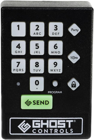 Teclado inalámbrico para sistemas de apertura de puertas
