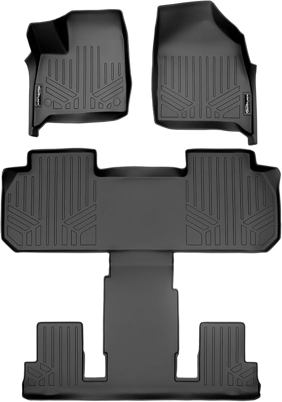 Tapetes piso ajustables Buick Enclave 18-24 3 filas