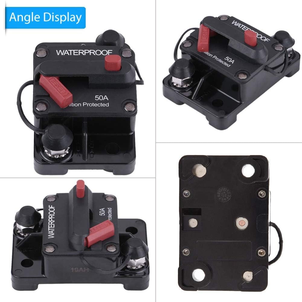 Disyuntor 50A 12V-48VDC para motores de pesca marino