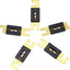 Fusible ANL 50A chapado oro para inversores y audio coche set 5