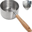 Cucharada comida mascotas con taza acero inox 18/8 medidor