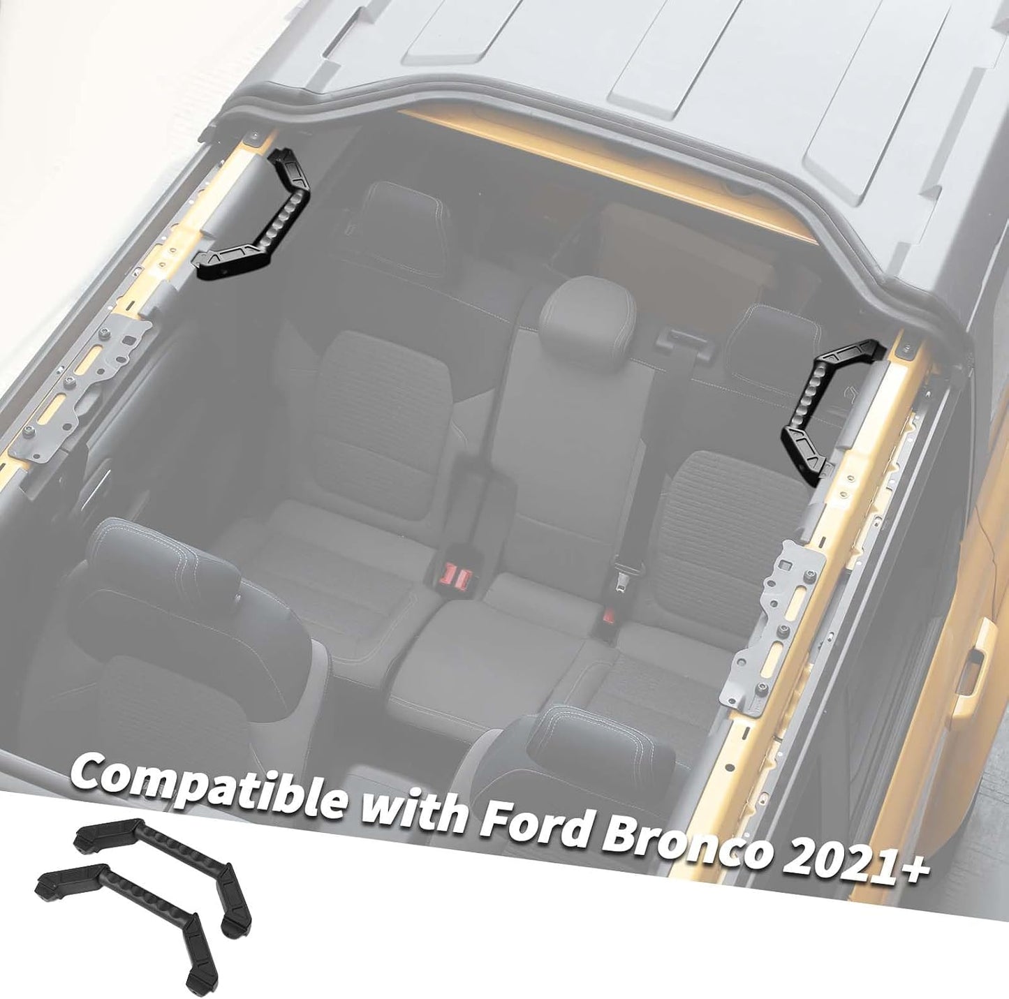 Manijas agarre trasero metal comp Ford Bronco 21-23
