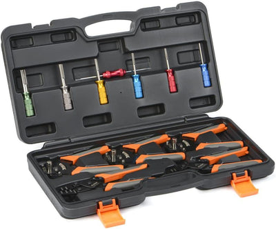 Kit herramientas crimpado terminales Deutsch DT