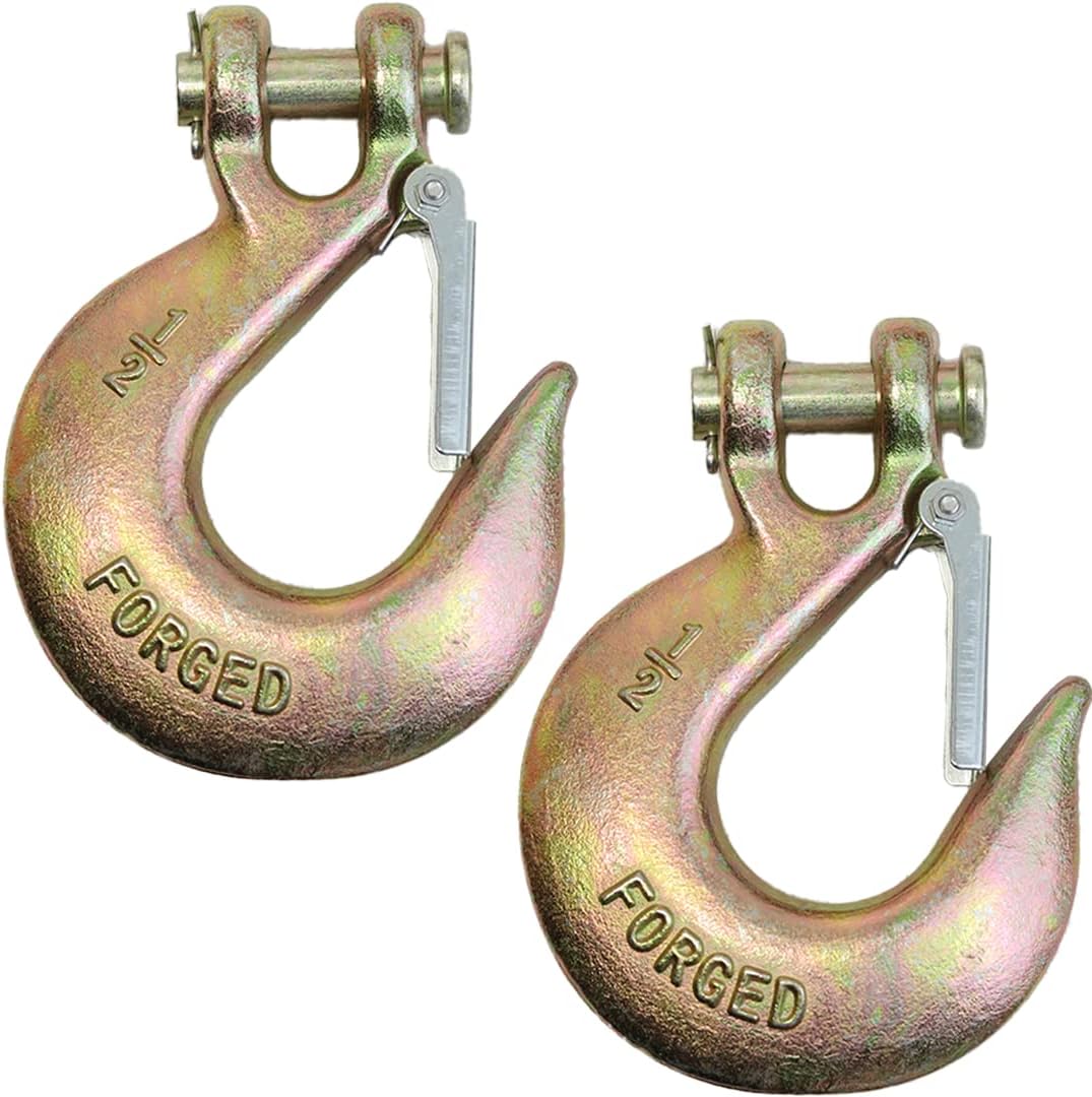 Gancho deslizante forjado grado 70 1/2" pestillo