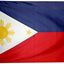 Bandera Filipinas 3x5ft diseño oficial Naciones Unidas