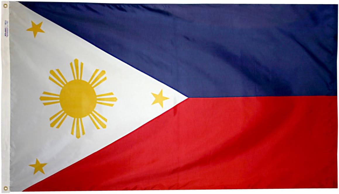 Bandera Filipinas 3x5ft diseño oficial Naciones Unidas