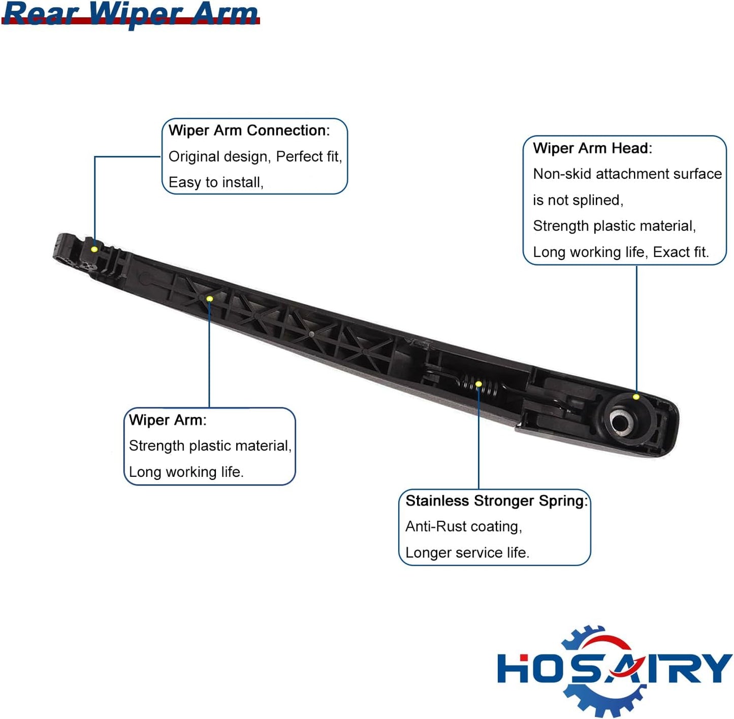 Set limpiaparabrisas trasero Jeep Grand Cherokee