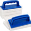 6 Pzas Fregadores Manos Almohadillas Antiarañazos Baño Azul