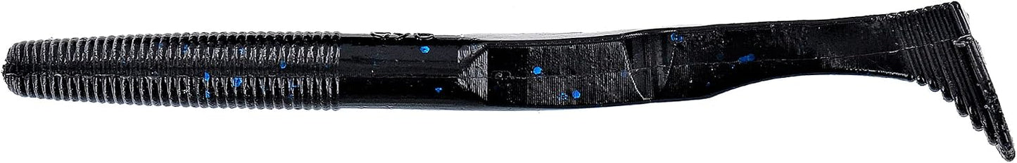 Señuelos pesca tipo gusano 5.5" pack 7