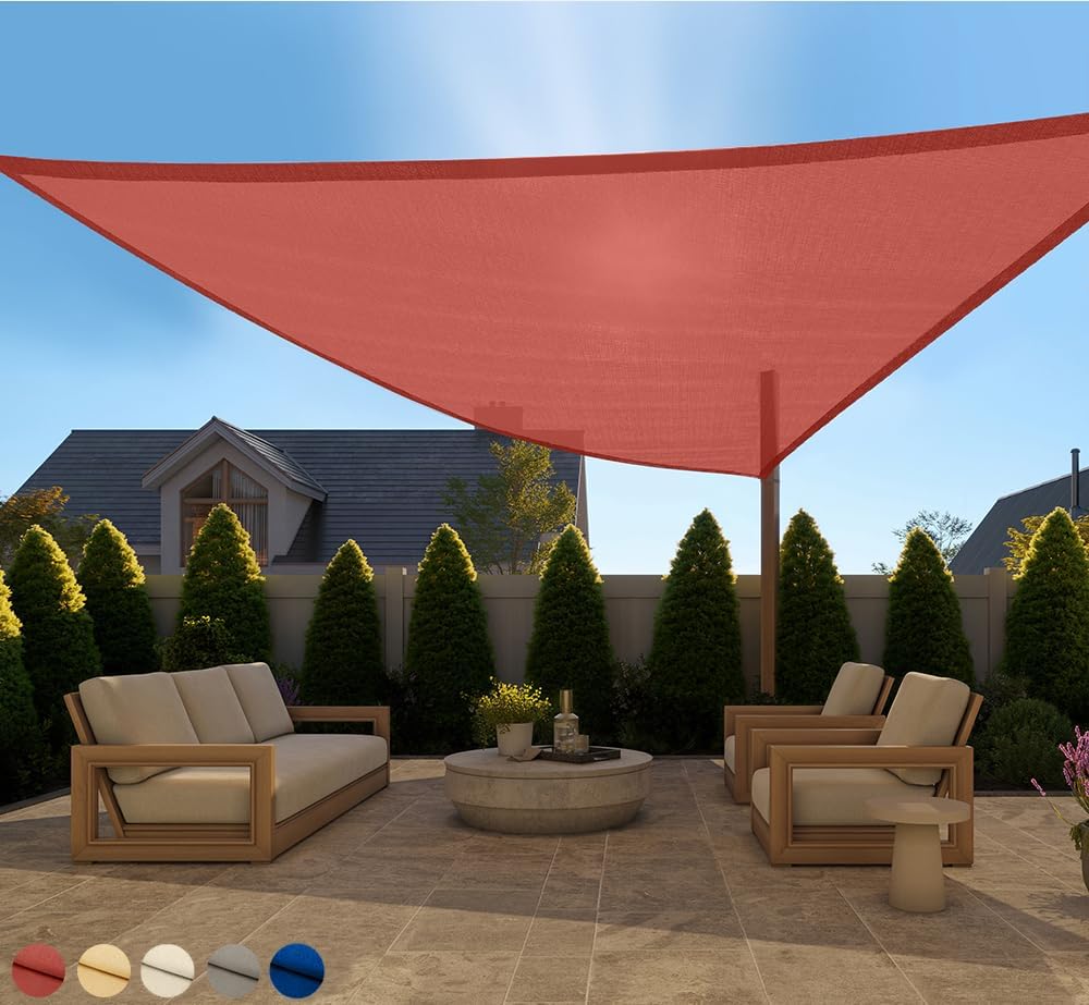 Toldo rectangular Gorilla Grip resistente UV patio jardín
