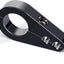 Abrazadera doble agujero para cables motocicleta Harley