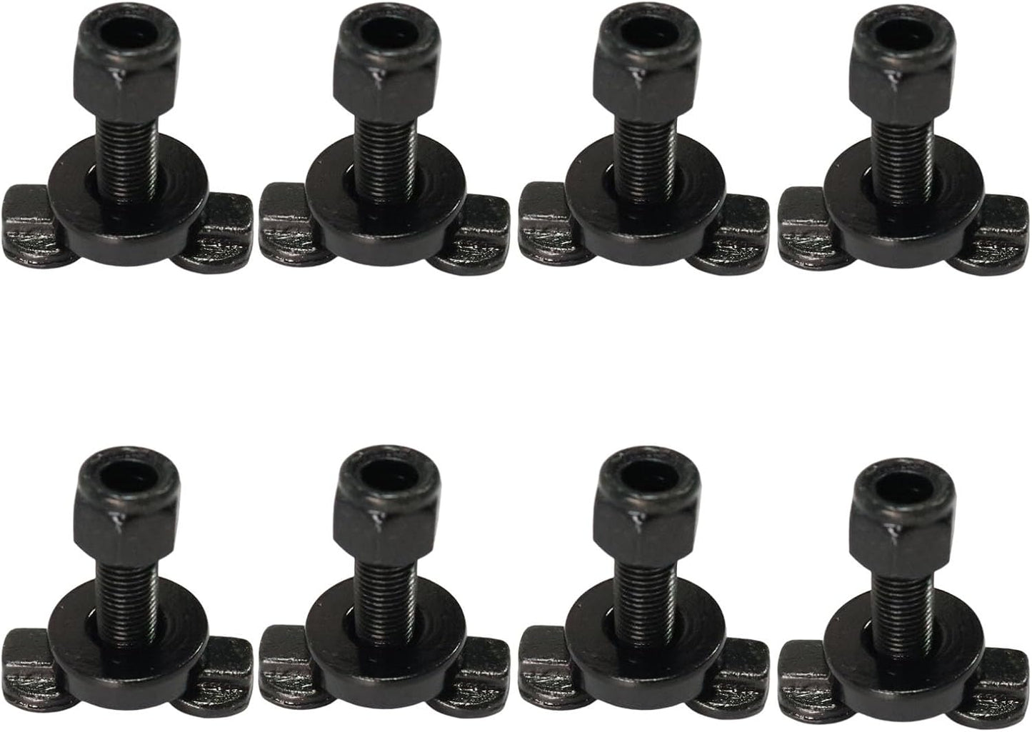 8 Pack Pernos doble lug con riel L anclaje cama camion