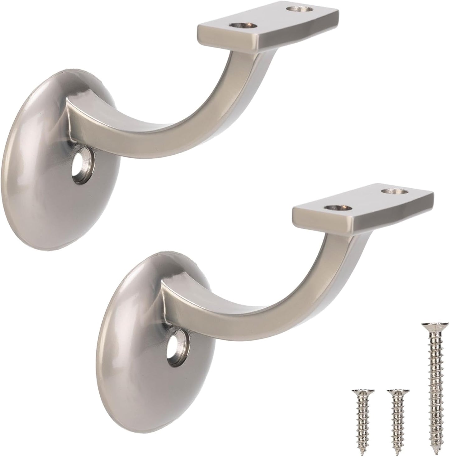 Soporte pasamanos acero para escaleras interiores y exteriores