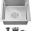 Fregadero empotrable acero inox 304 17x19pulg