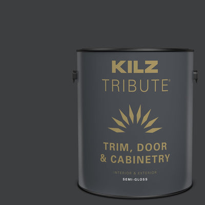 Pintura Kilz Tribute semigloss ónix profundo 1gal