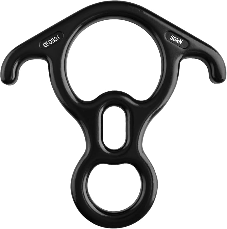 Aparejo descenso aluminio 35kN 50kN escalada