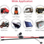 Cable extensión SAE cobre 10AWG 3.3pies terminal anillo