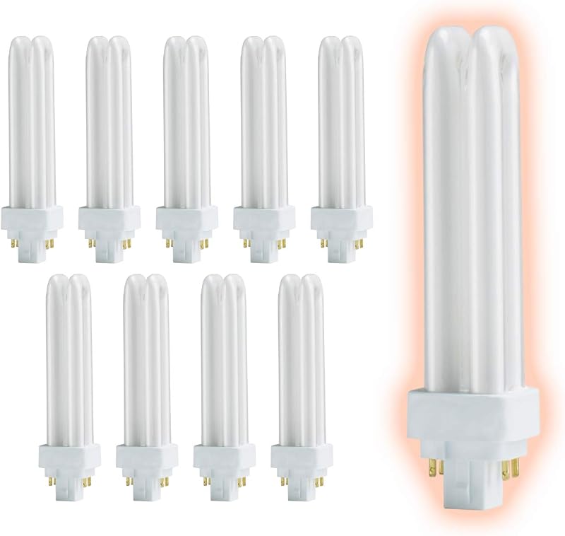 Focos CFL PL pack 10 Uds