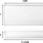 4 Pzas Organiz. Plástico 12x6" Cajones