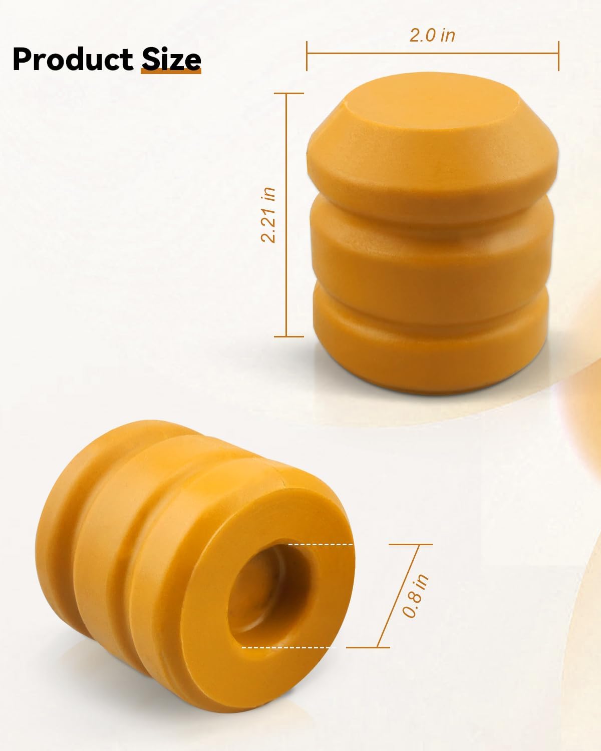 Topes parachoques Dodge Dakota 97-04 4WD repuesto