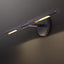 Luz cuadro 30pulg negra regulable giratoria para pared