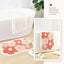 Tapete baño microfibra antiderrap 20x31" flores