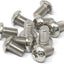 Set 10 Pzas Pernos M10x16mm Acero Inox 304