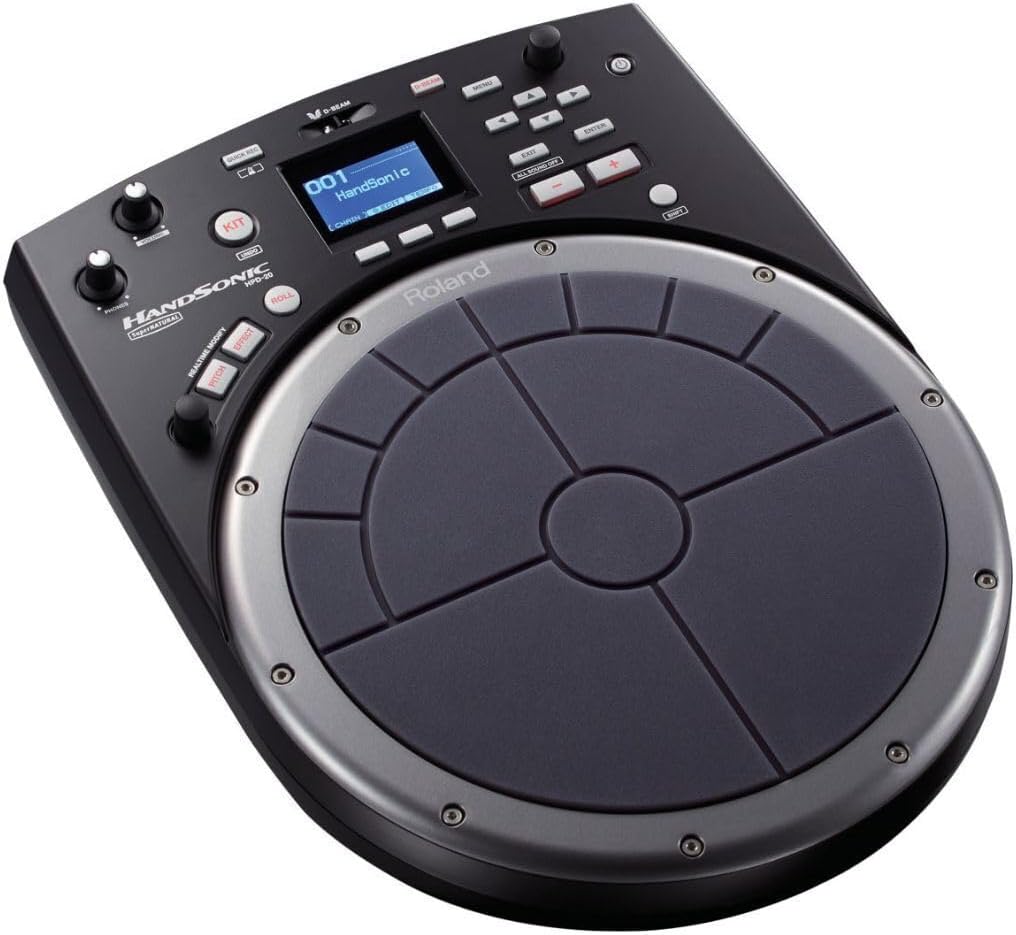 Instrumento digital percusión manual 3pulg multicolor