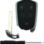 Funda llavero remoto sin llave Cadillac 5 botones