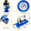 Compresor aire 12V 150PSI tanque 6L para bocinas tren