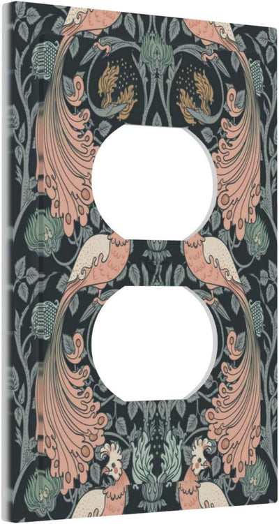 Cubiertas decorativas interruptor placa pared estilo boho