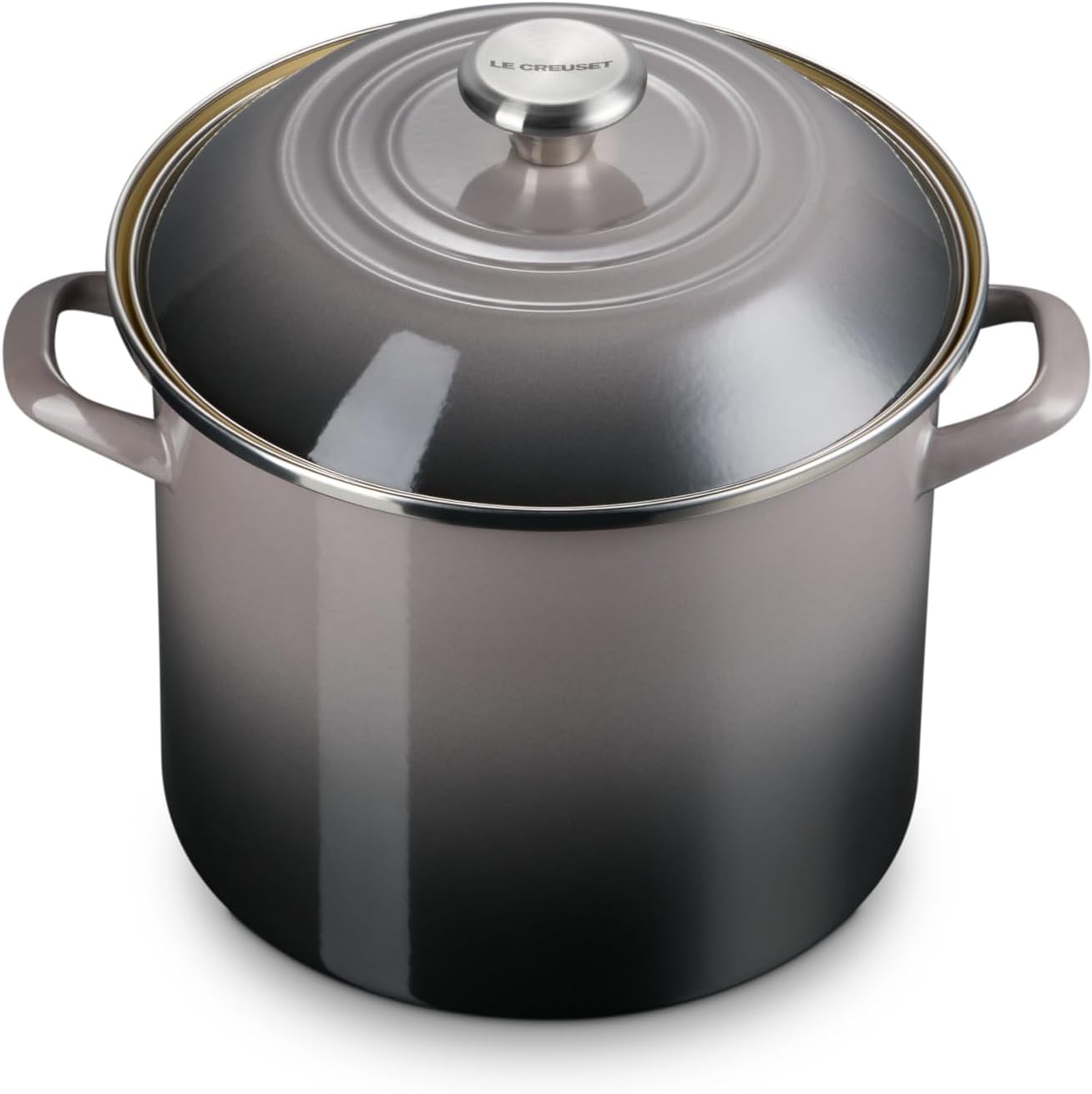 Olla Esmaltada Acero 10qt Ostra con Perilla Inox