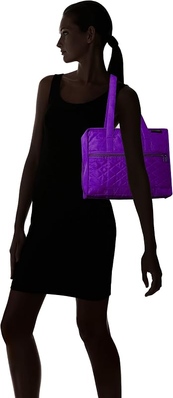 Bolsa proyectos 19 bolsillos organiz. costura morado