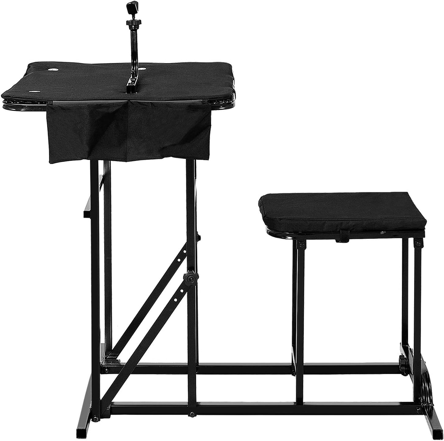 Asiento mesa tiro plegable ajustable para exteriores