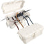 Caja eléctrica exterior 11.5x5.2x4" 6 puertos