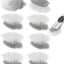 Recambio cepillo platos con dispensador jabón OXO 8 pzas gris