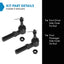 Set extremos barra direcc. exterior Impala Grand Prix