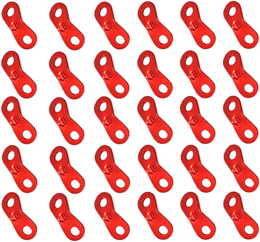Tensor cuerda aluminio doble agujero camping ajustable