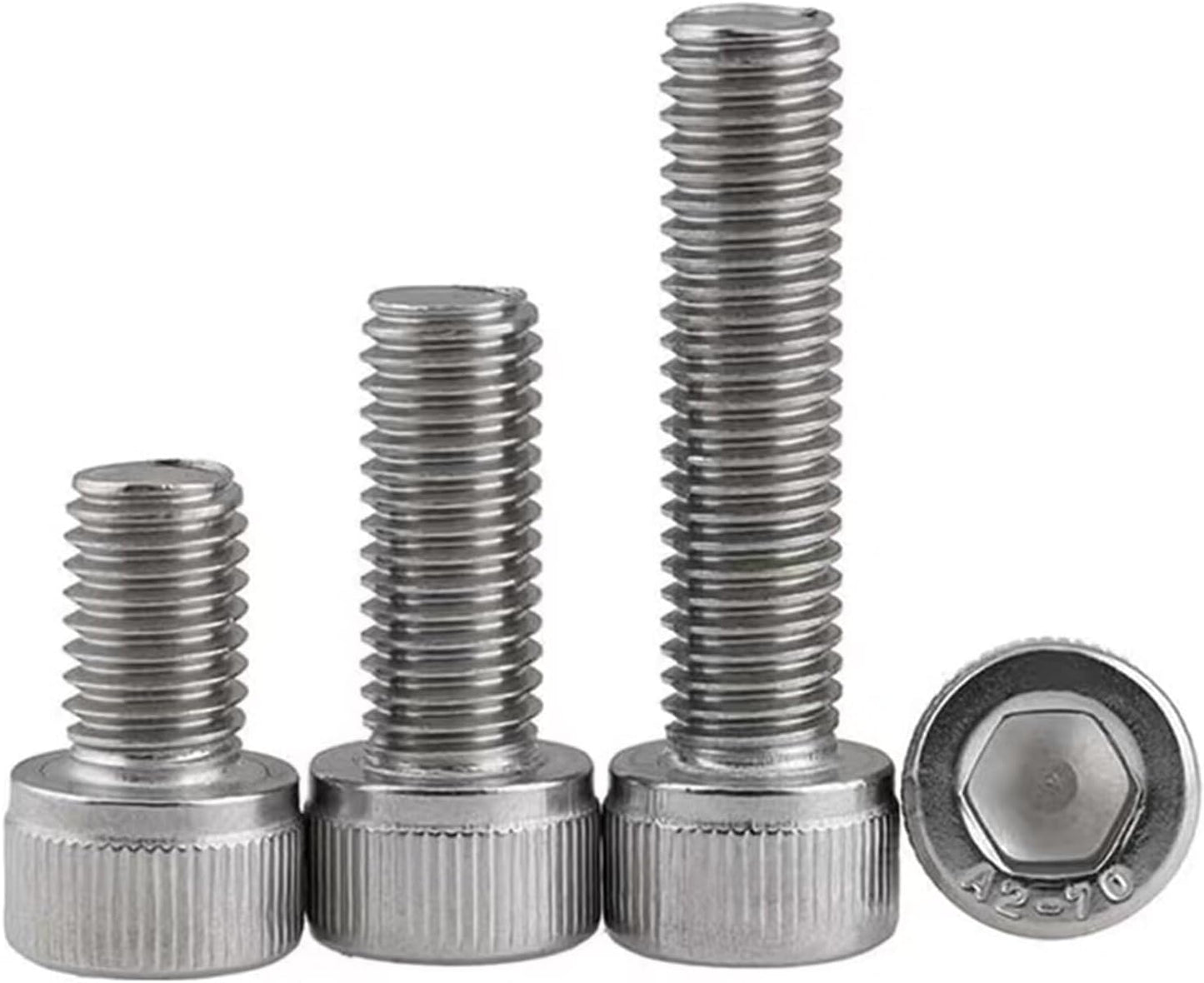 Tuerca M6-1 x 110mm acero inox A2-70 rosca completa