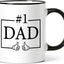 Taza café para papá regalo día padre cumpleaños 11oz