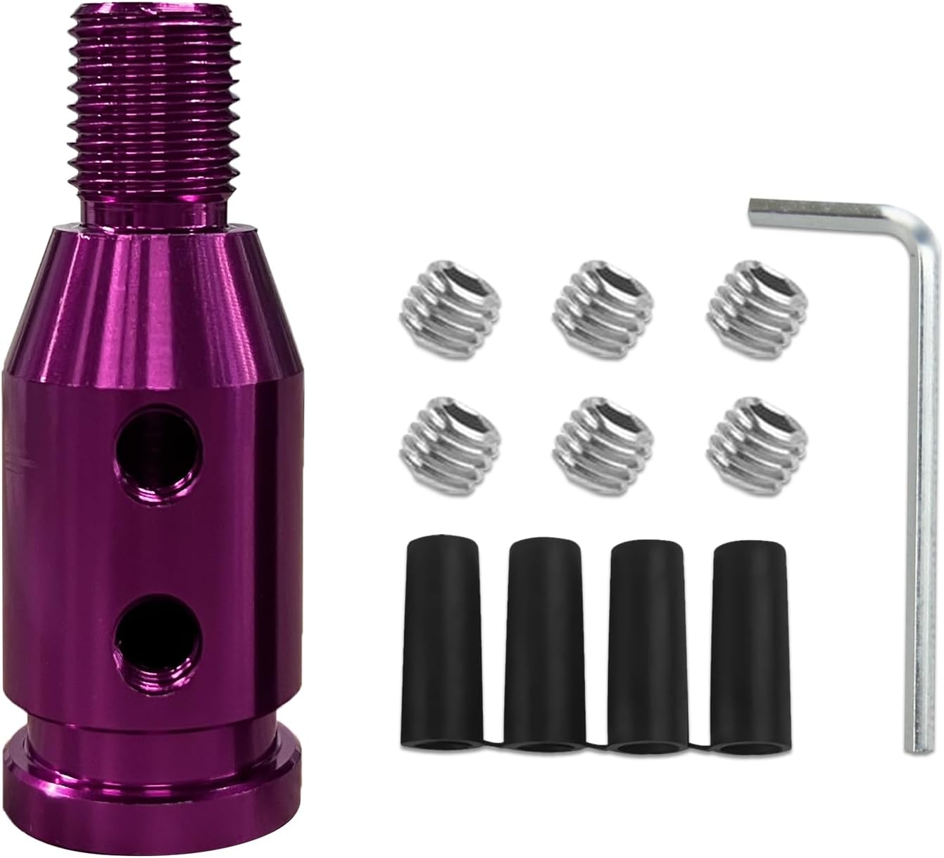 Adaptador palanca cambios M12x1.25 aluminio 4 tamaños
