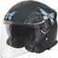 Casco motocicleta cara abierta 3/4 ECE y DOT