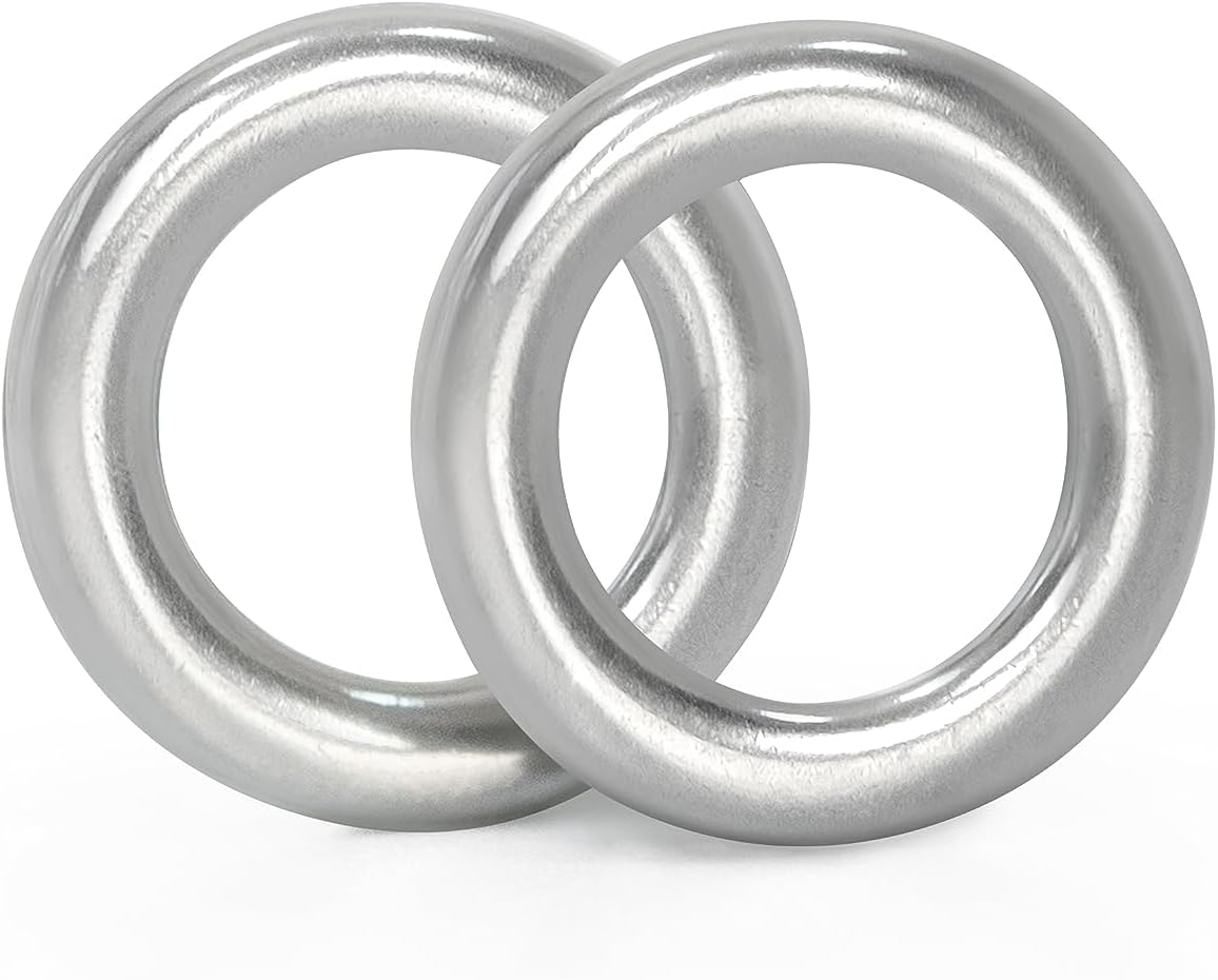 Anillos pesca acero inox 20uds conector señuelo