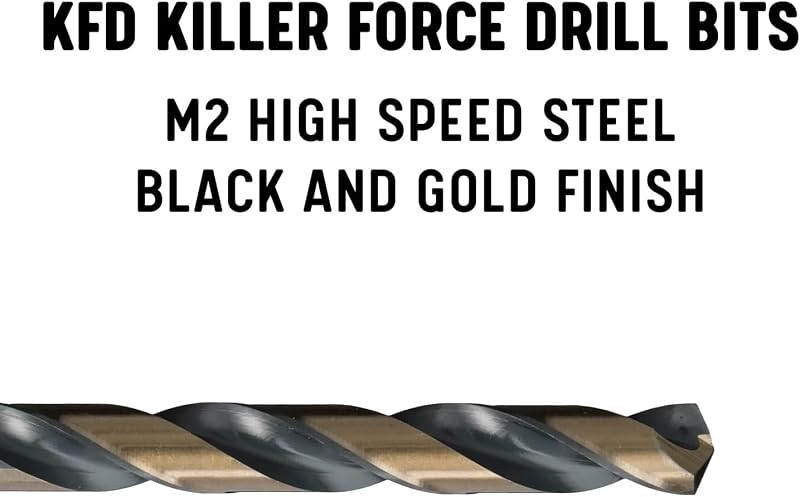 Broca KFD 5/64 acero alta velocidad paquete 12